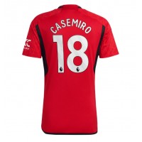Pánský Fotbalový dres Manchester United Casemiro #18 2023-24 Domácí Krátký Rukáv